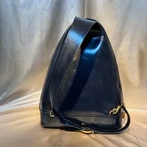 Authentic Gucci single strap/sling Navy blue backpack. 103- Gucci | Bags | Authentic Gucci Single Strapsling Navy Blue  main image 3